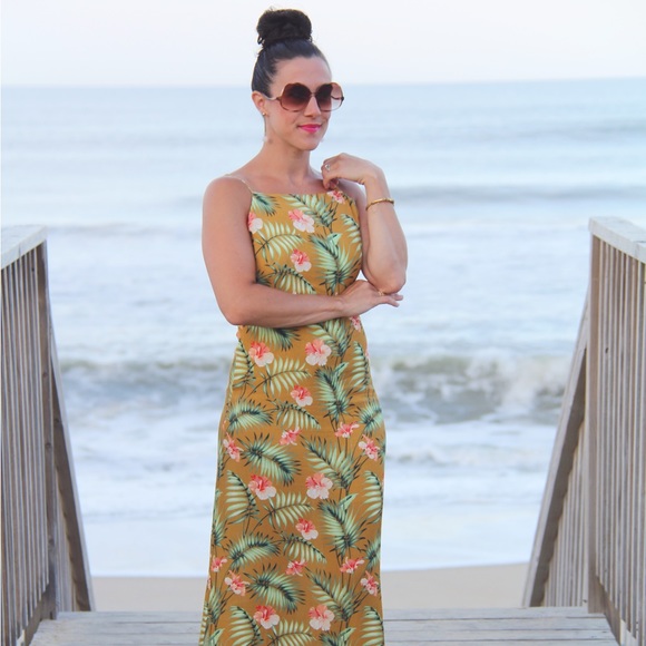 Sincerely Jules Maui Floral Print Dress - Picture 1 of 5